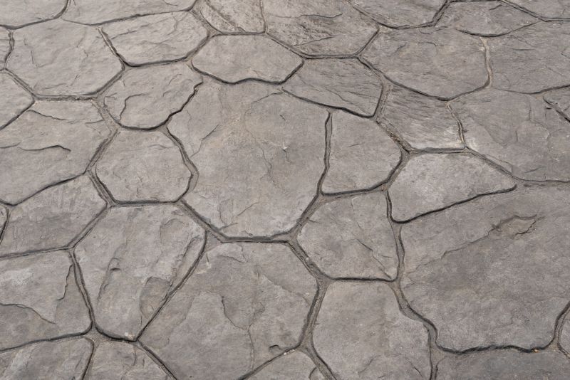 Stamped Concrete Pattern Close-up