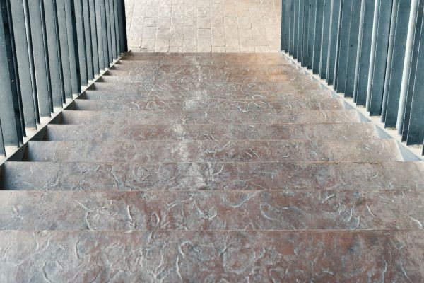 Cost of Concrete Stair Stamping in Huntington Beach