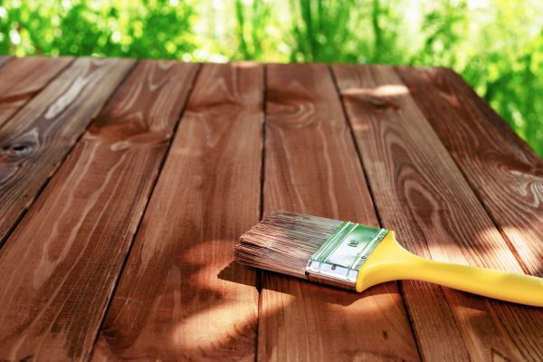 Patio Floor Staining in Huntington Beach